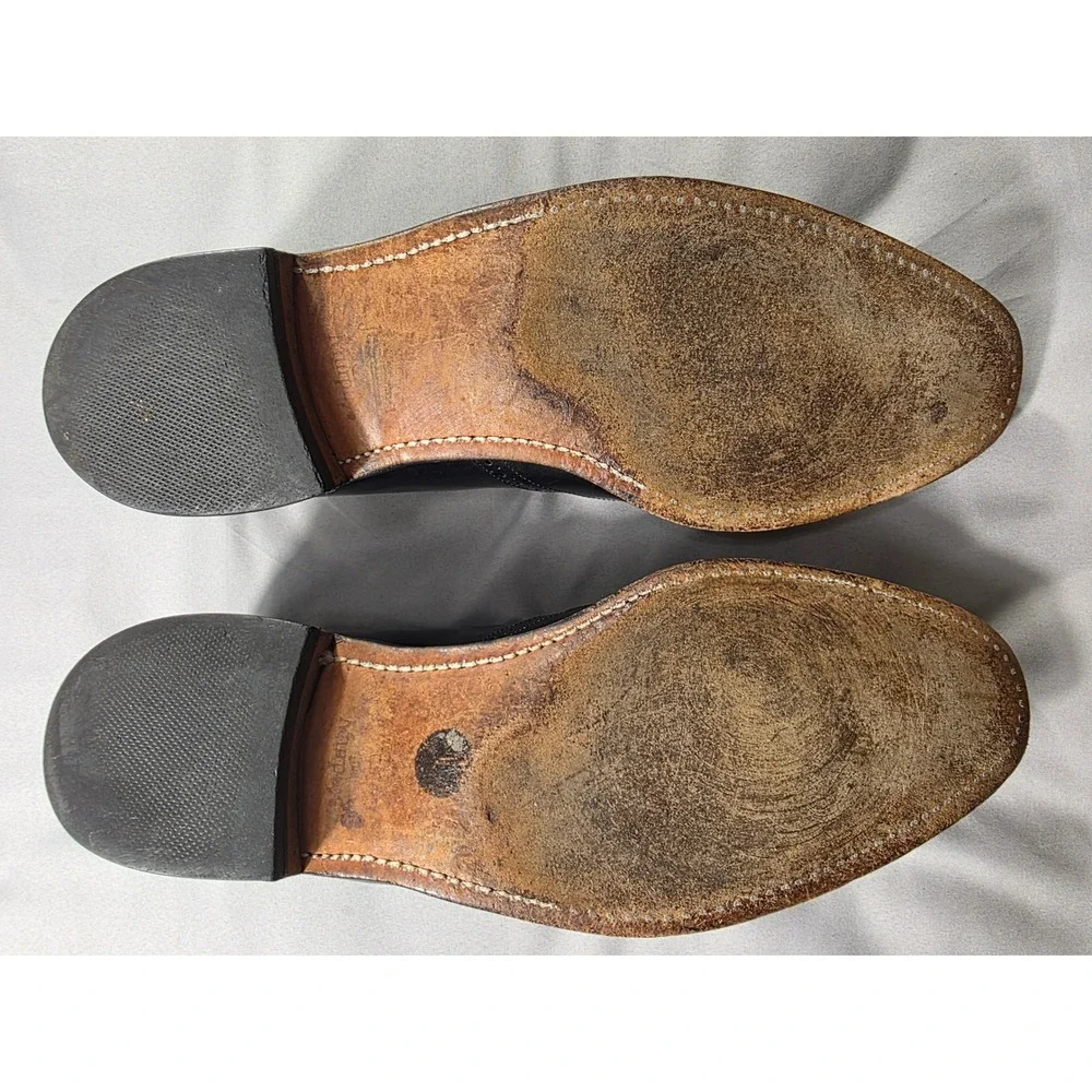 Johnston & Murphy Optima Loafers Wingtip Kiltie Tassel Men 11.5 B/2A Made USA